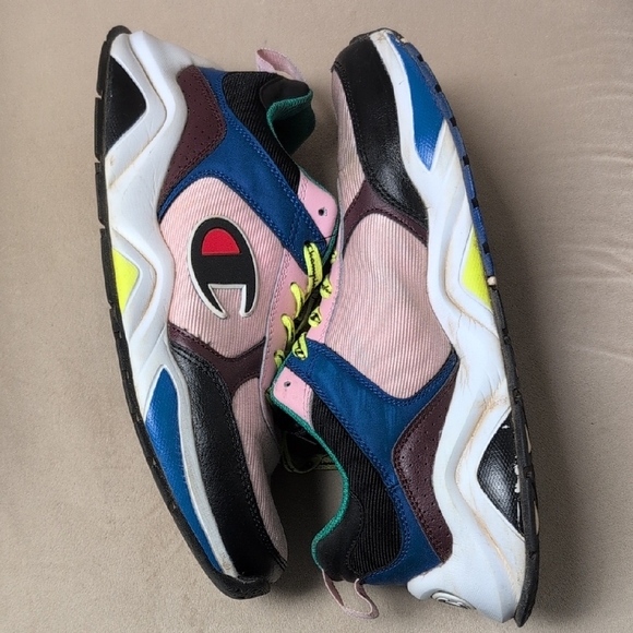 Champion Athletic Shoes Pink and Black Sporty Design - Picture 3 of 5